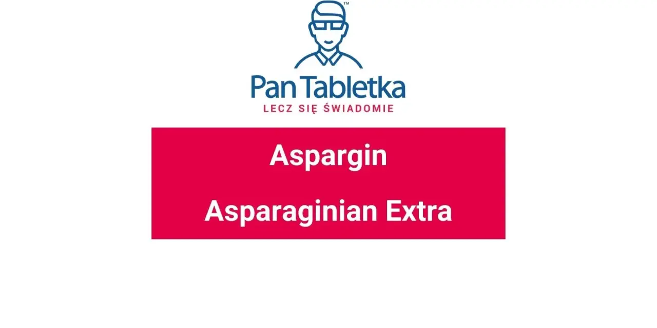 Logo Pan Tabletka. Aspargin wycofany. Asparaginian Extra.