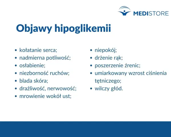 Objawy hipoglikemii: kołatanie serca, potliwość, osłabienie, drżenie rąk, wilczy głód. Co to jest hipoglikemia? To niski poziom cukru we krwi.